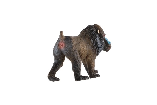 Mandrill joue en plastique 7cm en sachet