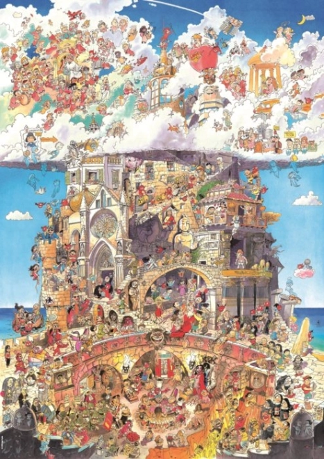 Puzzle Heye Ciel et Enfer 1500 pièces