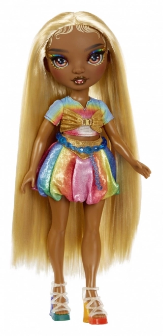 Poupée Rainbow High Meline avec craies pour cheveux