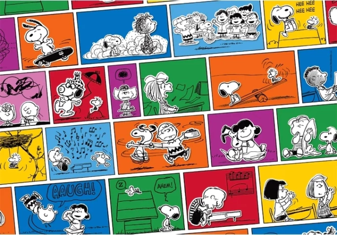 Puzzle 1000 pièces Compact Peanuts Fistaszki