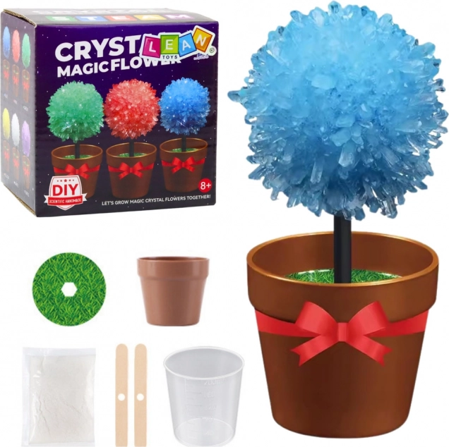 Arbre magique en cristal - expérience pour enfants
