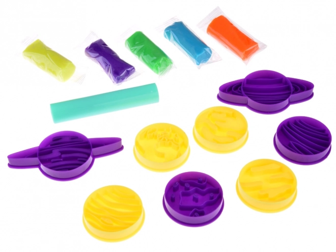 Kit éducatif de pâte à modeler Système solaire