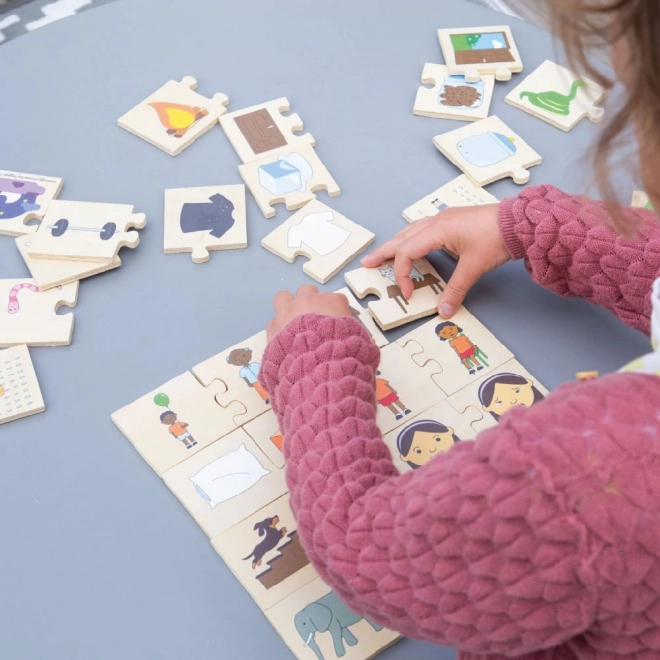 Puzzle didactique des contraires Bigjigs Toys