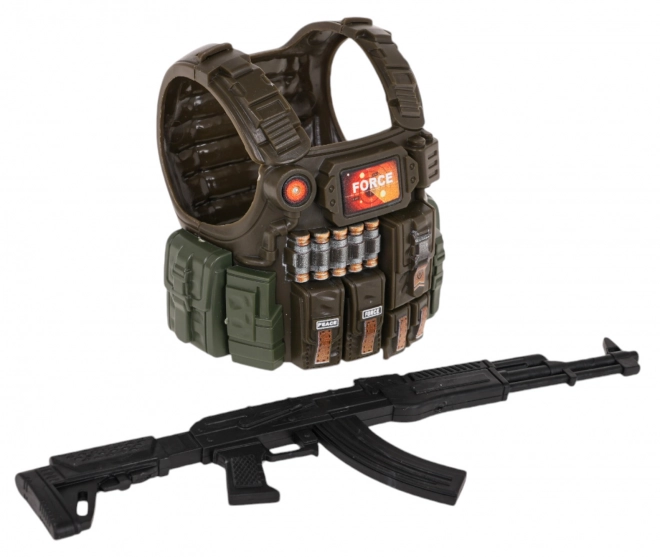 Figurine de soldat + accessoires