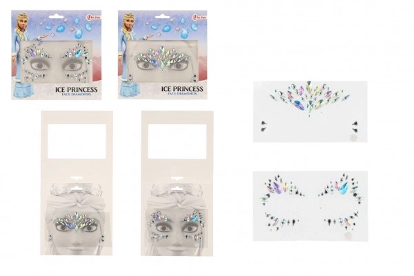 Diamants/décorations faciales Princesse des glaces