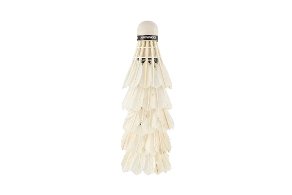 Volants / Volants de badminton en plumes 5 pièces dans un tube 6,5x19,5x6,5cm