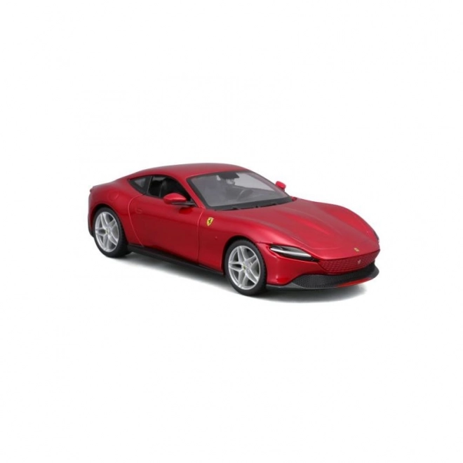 Petite voiture métallique Ferrari Roma en rouge