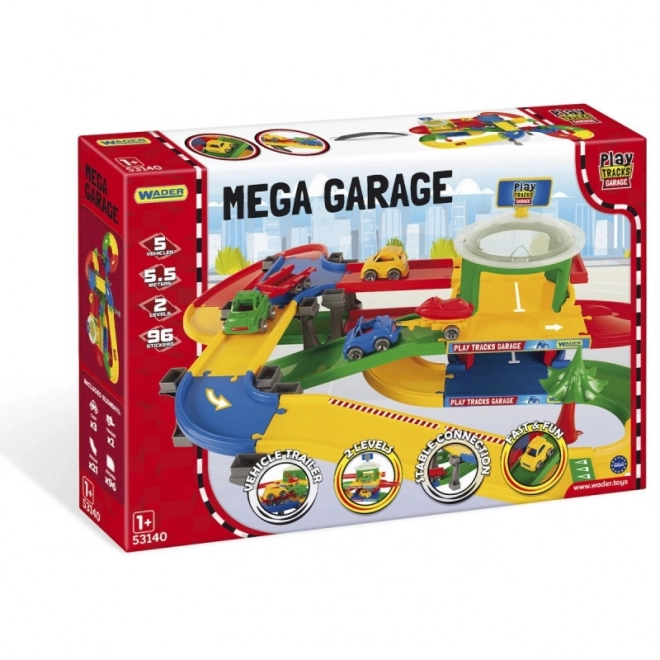 Garage avec méga parcours