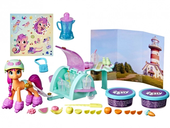 Hasbro Mon Petit Poney Sunny Starscout set de cocktails