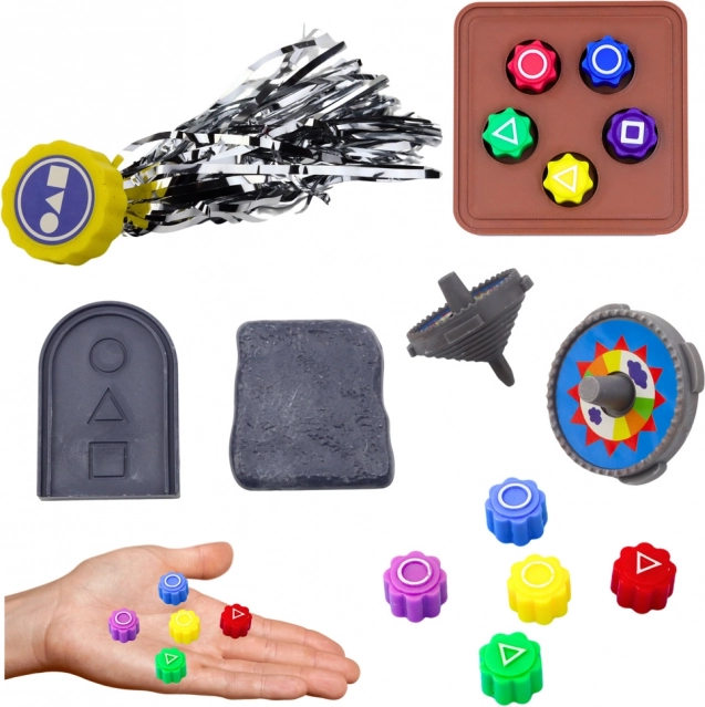 Ensemble de 4 Jeux Squid Game Jeux Coréens Traditionnels