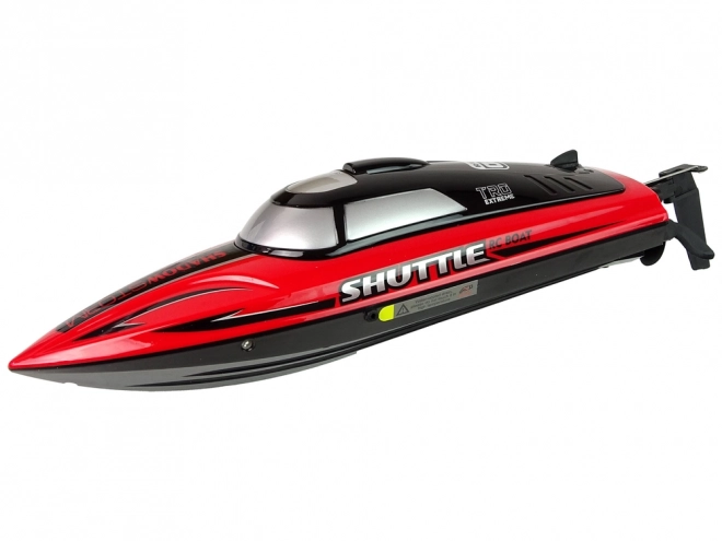 Bateau à Moteur R/C 2.4G Rouge 20-25 km/h