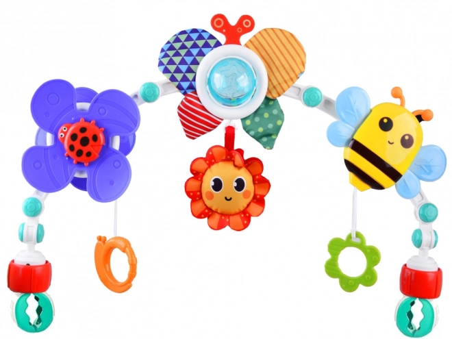Arc coloré pour poussette et siège Jouets Joyeux