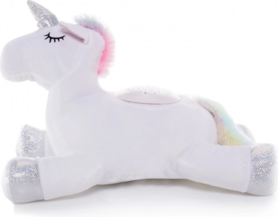 Licorne en peluche avec projecteur Zopa
