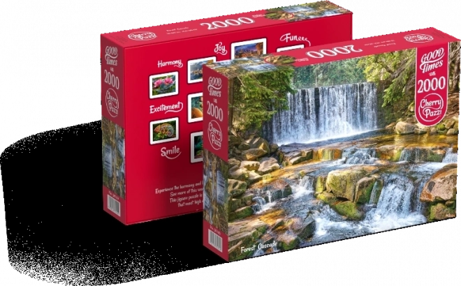 Puzzle Cascade Forestière 2000 pièces