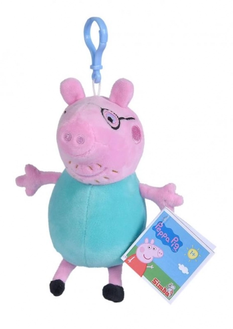 Peluche Peppa Pig porte-clés pour sac à dos, 4 modèles