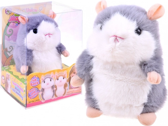 Hamster en peluche parlant interactif – Hamster