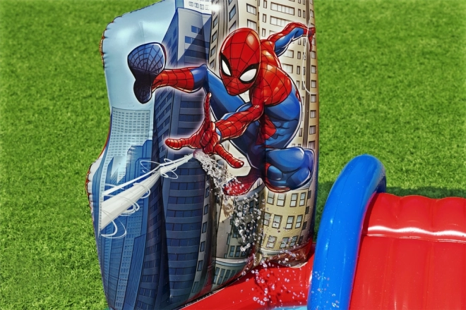 Terrain de jeu aquatique gonflable Spider-Man