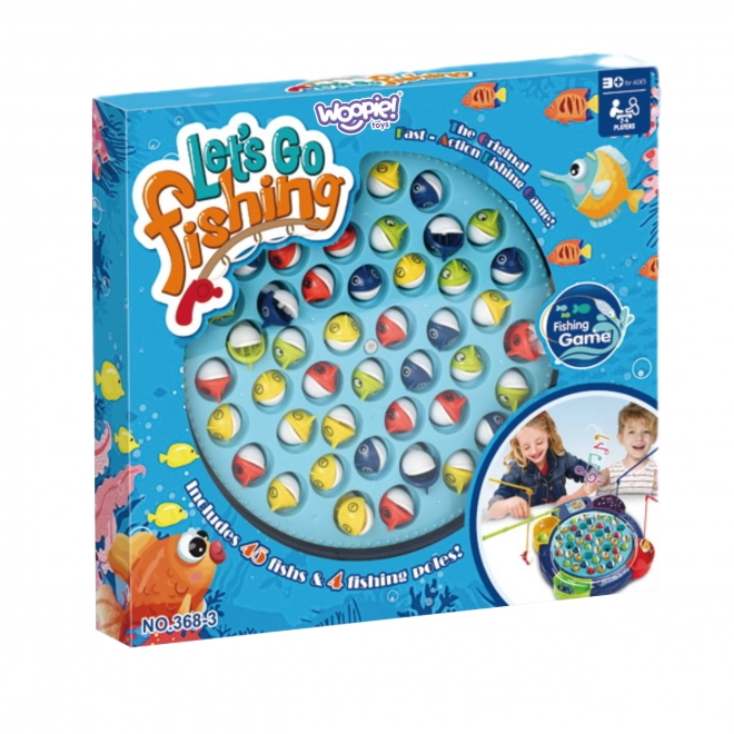 Woopie Capture de Poissons Jeu Pour 4 Personnes