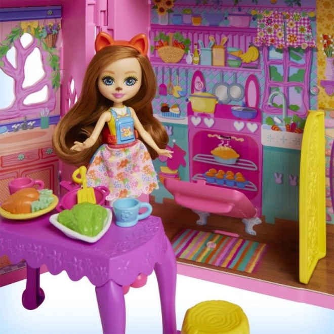 Maison de poupée Enchantimals Amicale avec meubles et accessoires