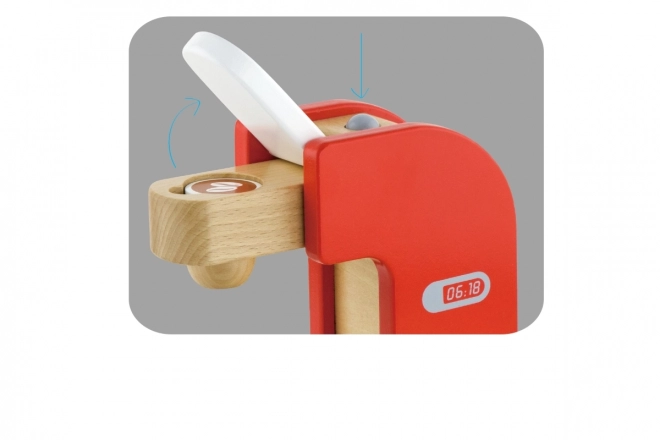 Cafetière en bois pour enfants
