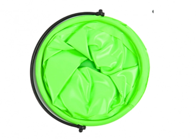 Seau multifonction pliable PVC vert