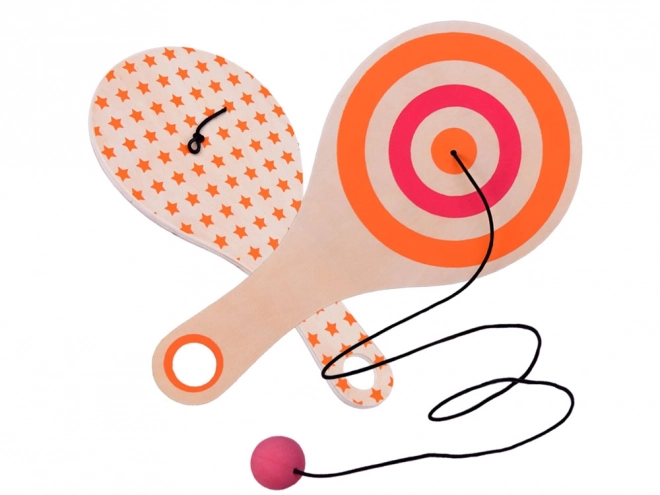 Palette en bois avec balle sur une ficelle pour l'entraînement SP0749