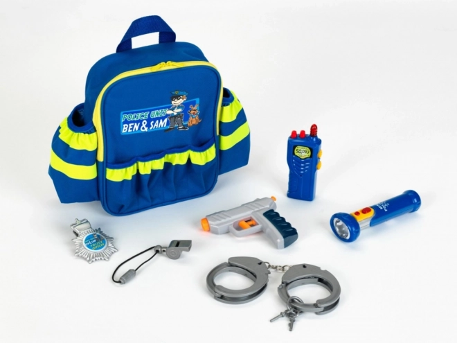 Sac à dos de police avec accessoires