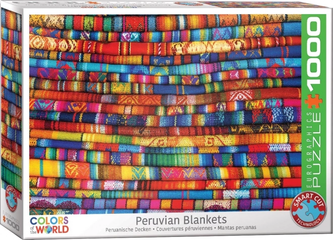 Puzzle Couverture Péruvienne 1000 pièces