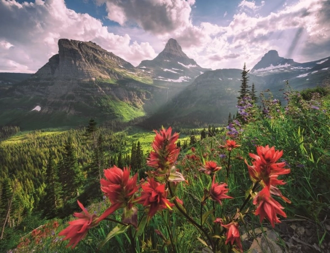 Puzzle Magnifique paysage 2000 pièces
