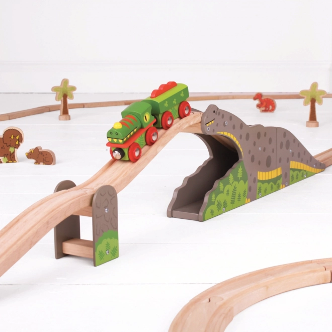 Bigjigs Rail Pont Dino