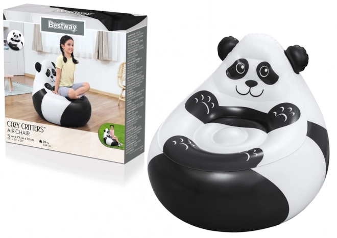 Fauteuil gonflable panda