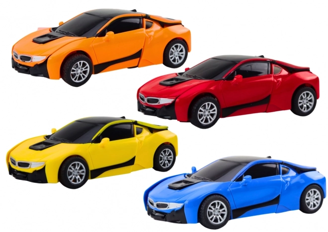 auto-robot 2v1 robot transformable en 4 couleurs