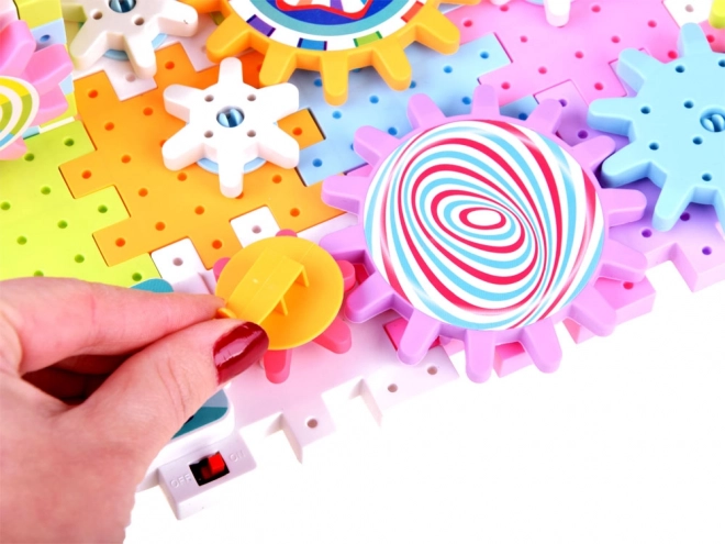 Blocs colorés mobiles Wafle 165 pièces