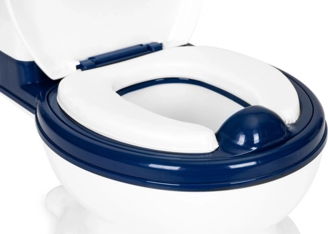 ECOTOYS Pot - Toilettes pour enfants - blanc, bleu