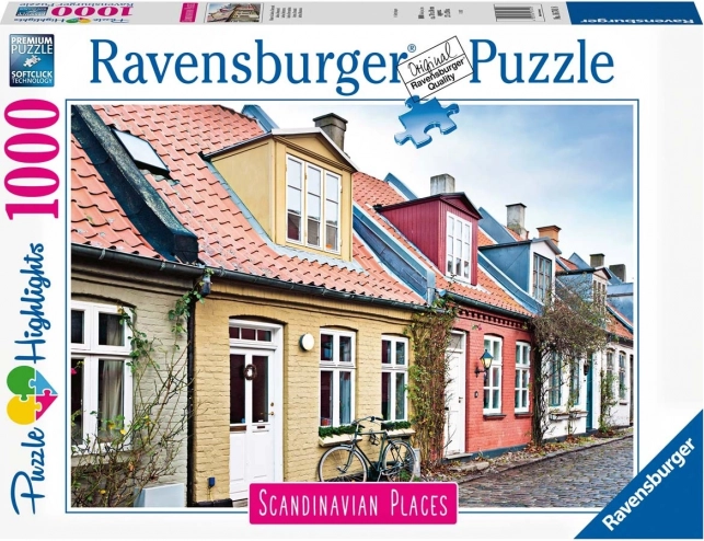 Puzzle 1000 pièces Ville scandinave 2