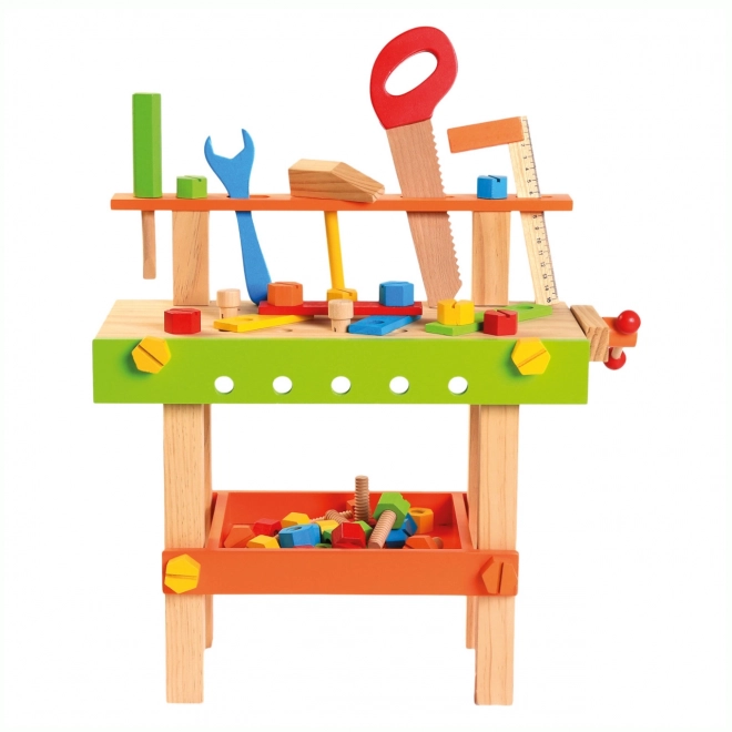 Bino Table d'atelier pour enfants avec outils