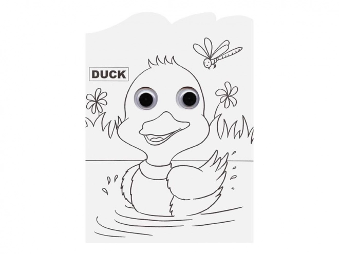 Livre de coloriage MFP A4 yeux mobiles Animaux de compagnie 1p 210x270/16