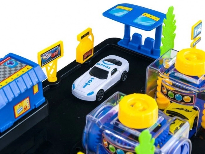 Lavage de voitures et station-service pour voitures