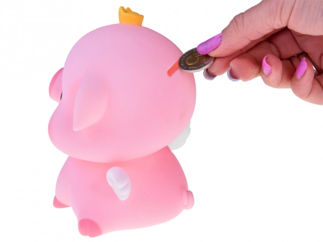 Tirelire à cochon économe