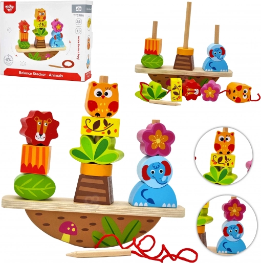 Tooky Toy Animaux en équilibre