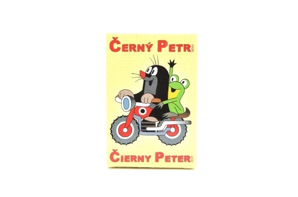 Jeu de société Krtek Černý Petr - cartes dans une boîte 6x9cm