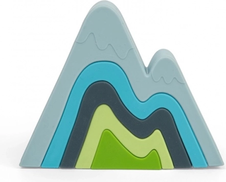 tour empilable en silicone montagnes