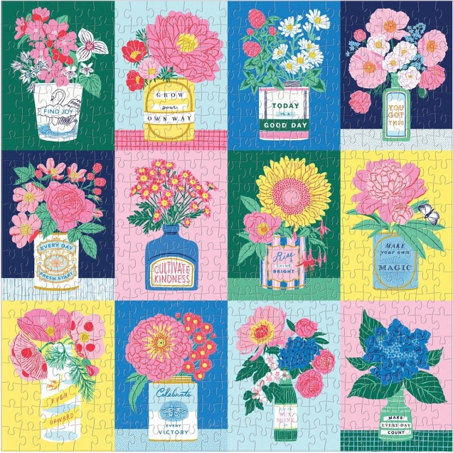 Design floral positif