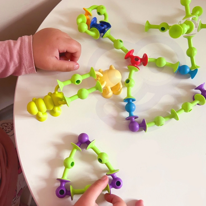 Woopie Kit de Construction avec Ventouses - Animaux Fous