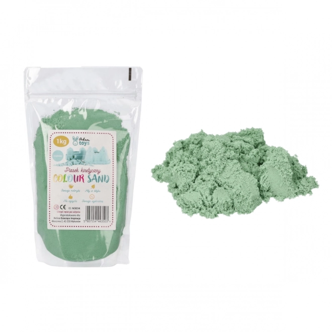 Sable cinétique ColourSand menthe 1 kg