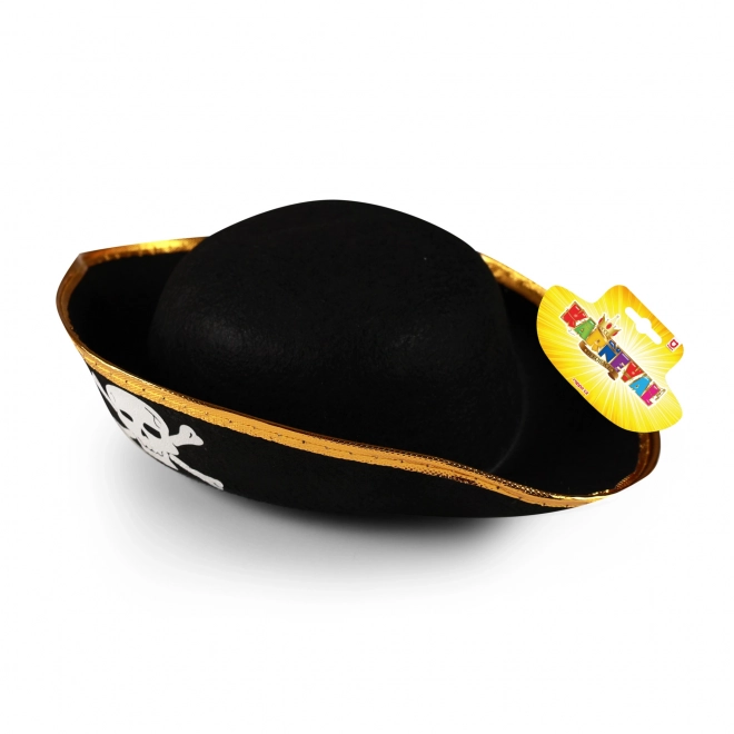 Chapeau de pirate pour enfant avec tête de mort