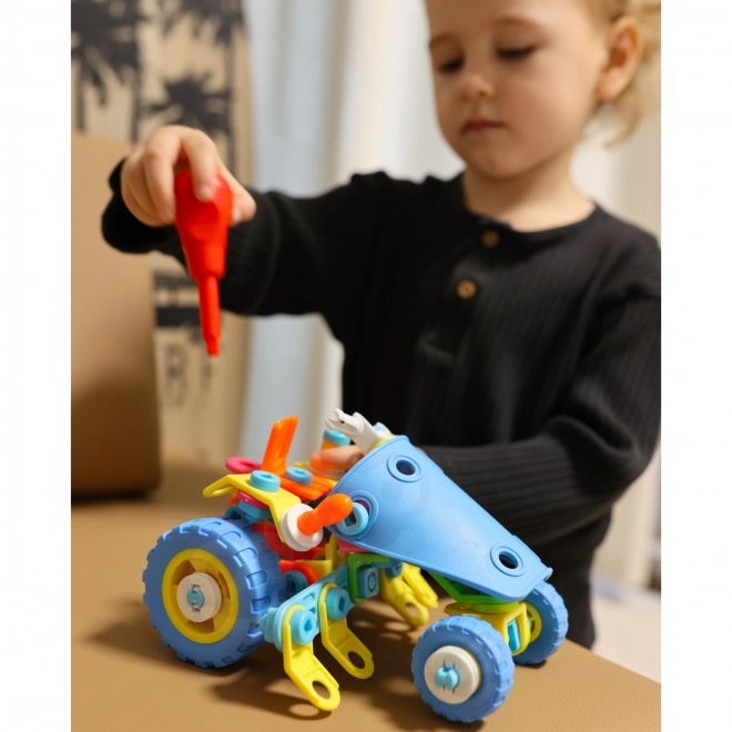 Kit de construction de véhicules pour enfants 6 en 1