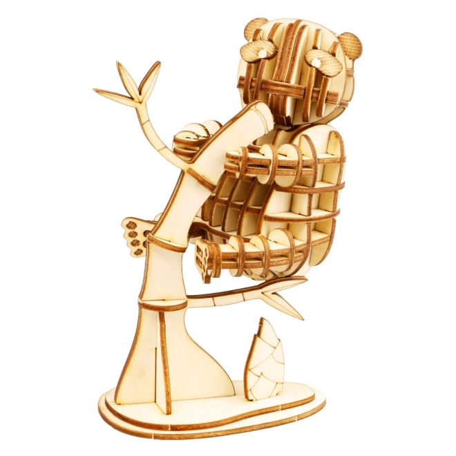 Puzzle 3D en bois RoboTime Panda