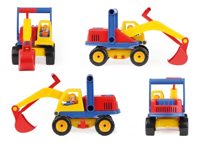 Auto pelle avec figurine 32cm