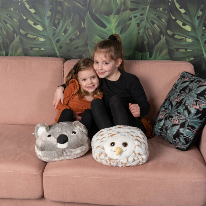Cozy Noxxiez CS911 Koala - pantoufle en peluche chauffante